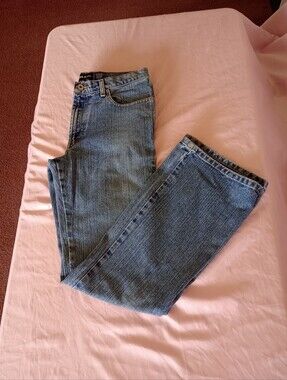 Women's Express jeans low rise flare jeans size 7/8R
